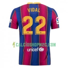FC Barcellona Arturo Vidal 22 Maglia Prima 2020/2021 Manica Corta